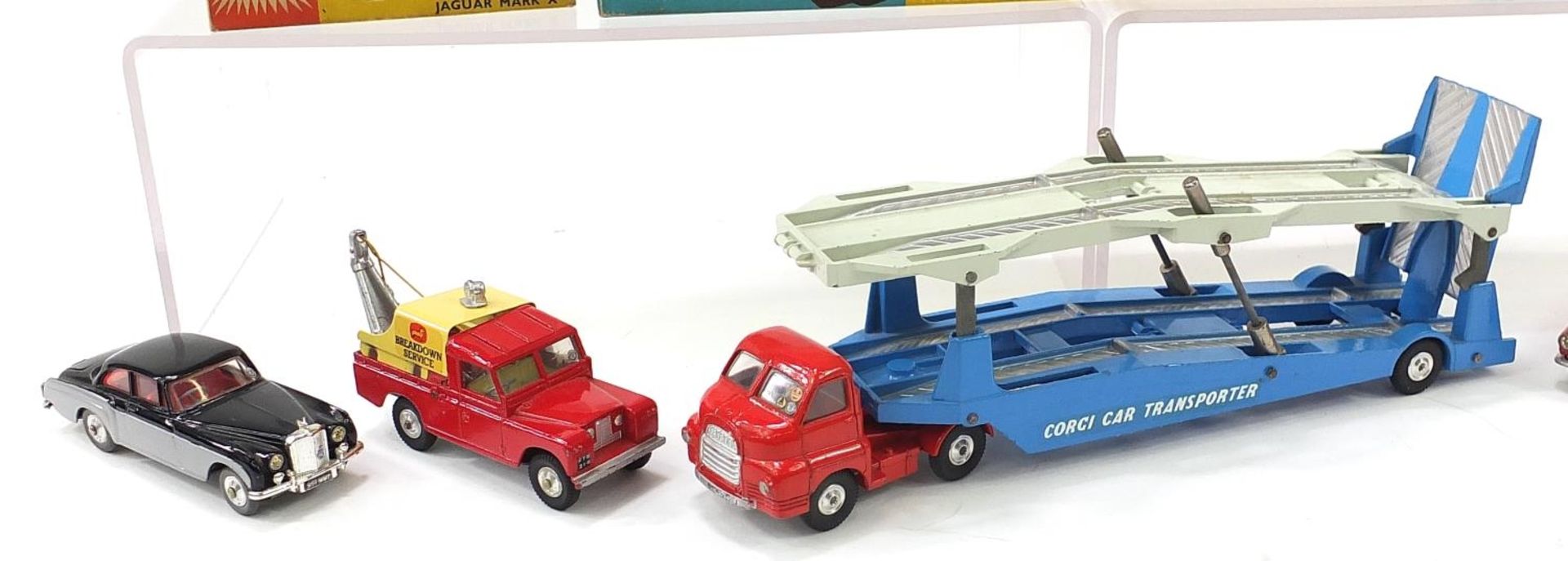 Five Corgi diecast vehicles with boxes numbers 218, 224, 238, 417S and 1101 - Image 2 of 3