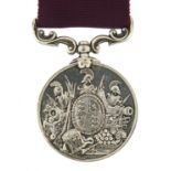 Victorian British military Army Long Service and Good Conduct medal awarded to 1224.PTEJ.SMITH.