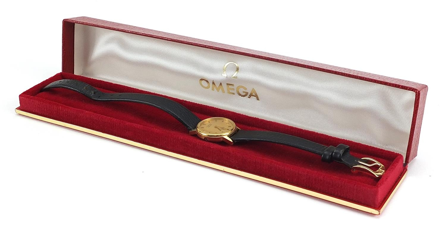 Omega, ladies Omega Deville wristwatch with box, 19mm in diameter - Image 5 of 6