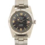 Marc Nicolet, gentlemen's Skin Diver automatic wristwatch with date aperture, 35mm in diameter