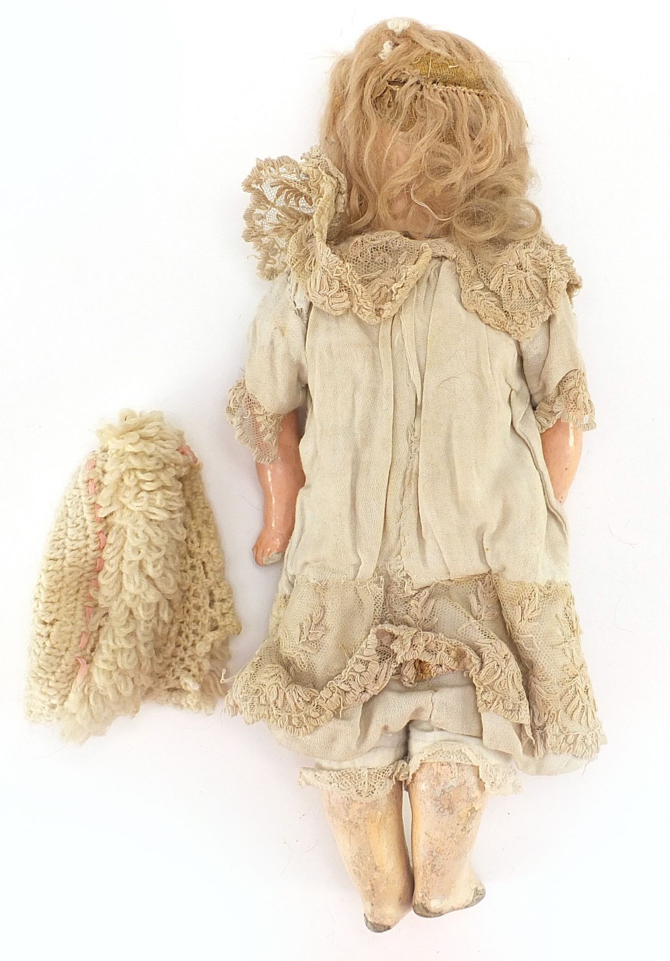 Antique composite doll with jointed limbs, 40cm high - Image 2 of 3