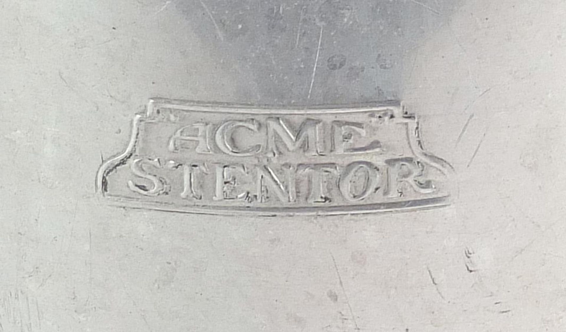 Vintage ACME Stentor loud hailer megaphone, 37cm in length - Bild 4 aus 4