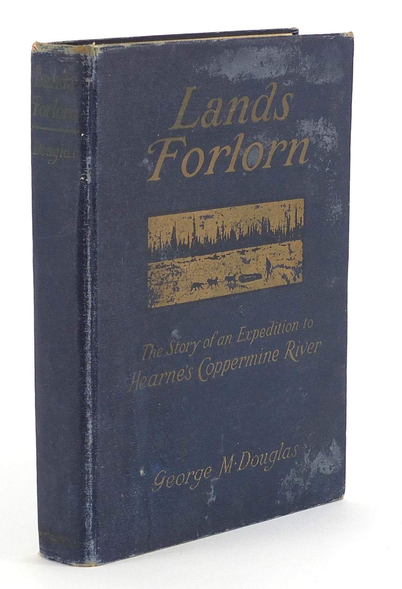Lands Forlorn, hardback book with pull out map by George Douglas published J P Putnams & Sons, 1914