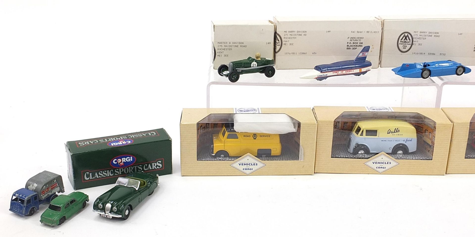 Fourteen collectable diecast vehicles, mostly with boxes, including Lledo, Lesney and Corgi - Image 2 of 3