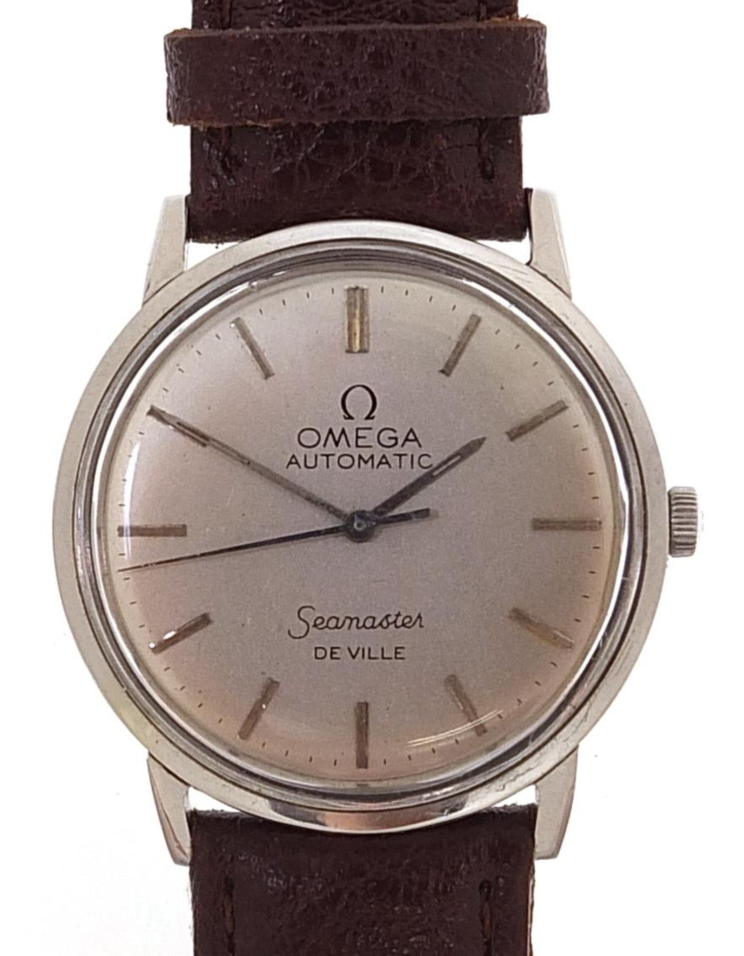 Omega, vintage gentlemen's Omega Deville Seamaster automatic wristwatch, 33mm in diameter