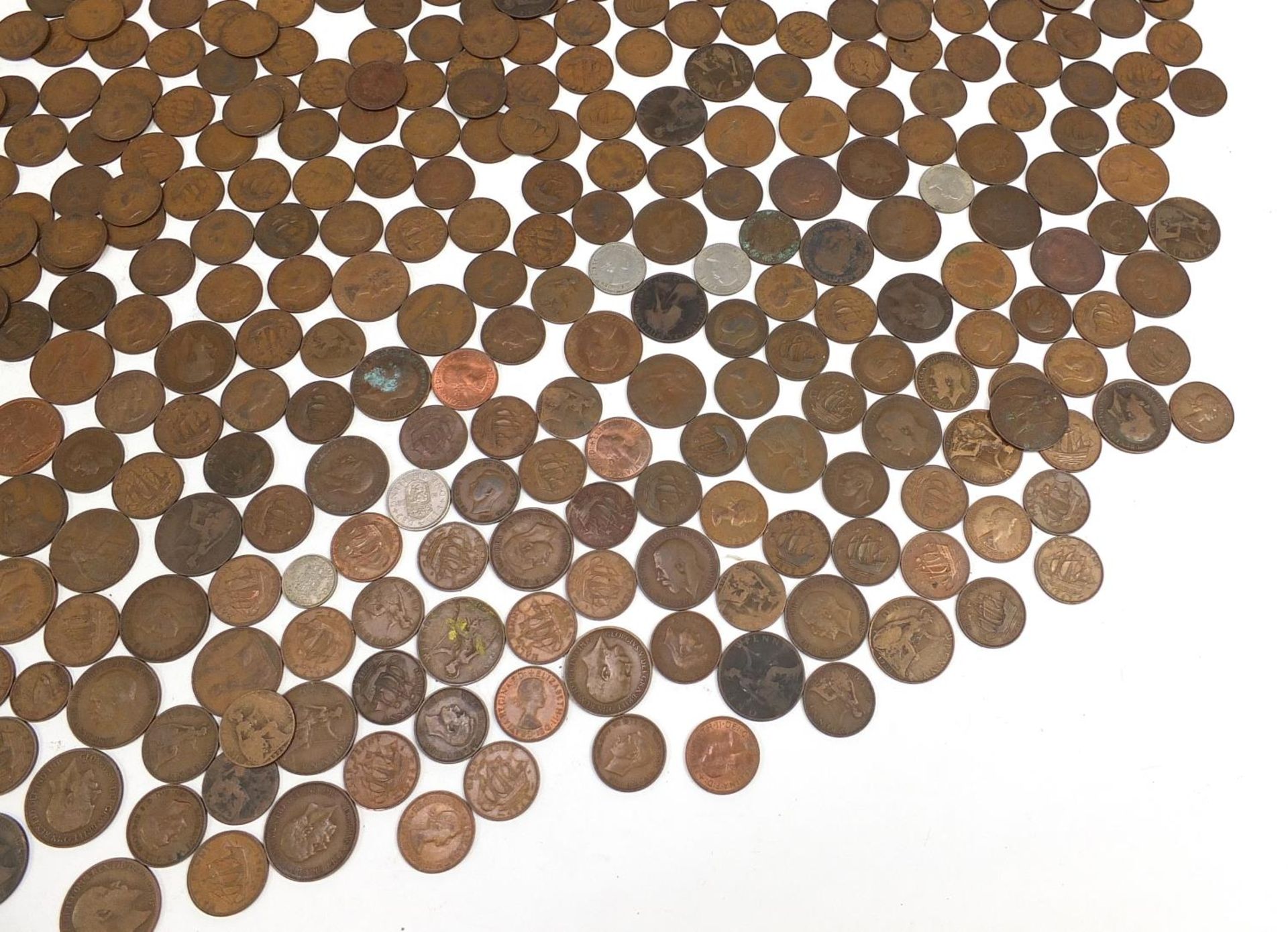 Collection of antique and later British coinage, predominantly pennies and half pennies - Image 7 of 7