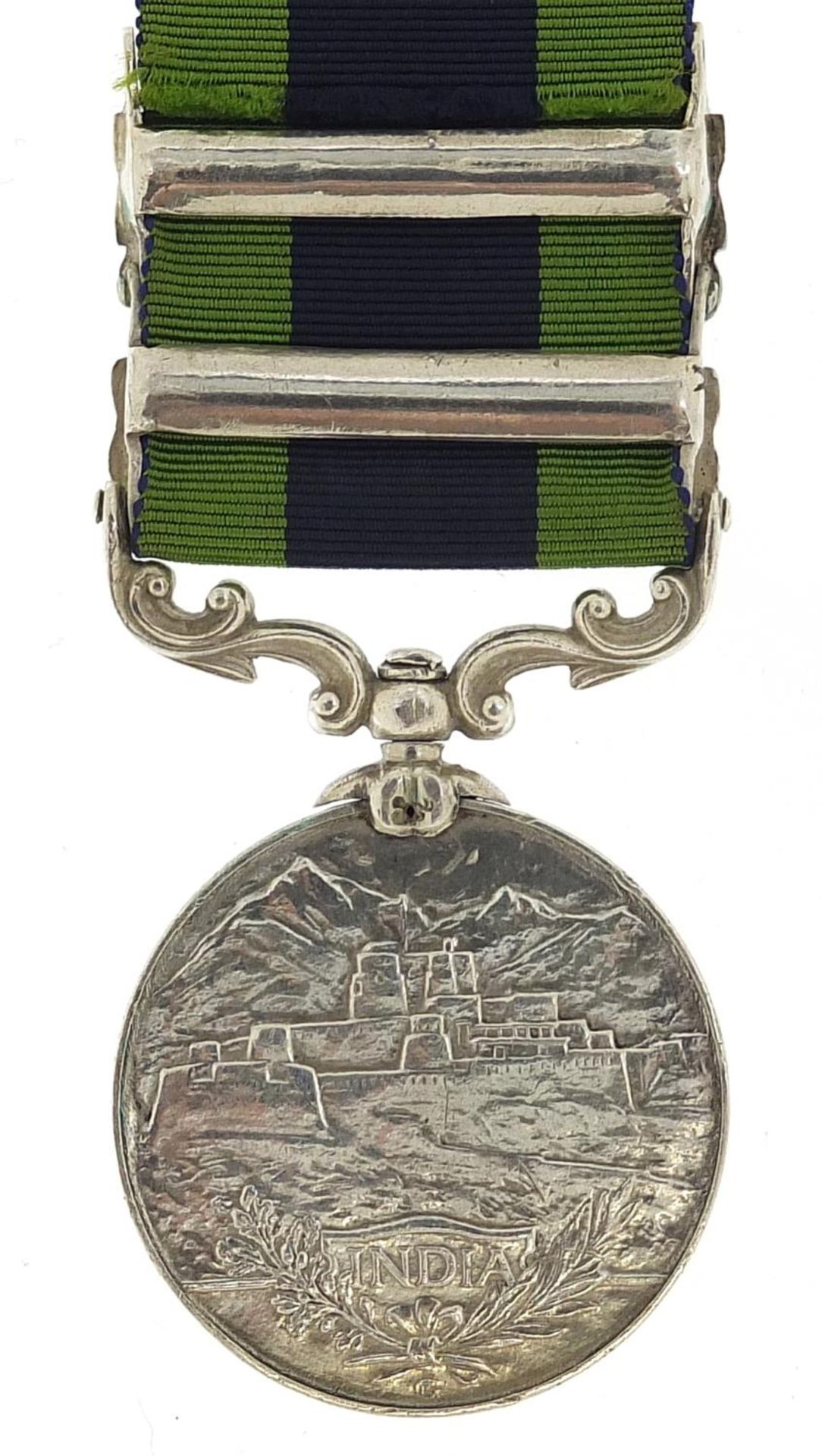 British military George V India General Service medal with Afghanistan N.W.F. 1919 and North West - Image 3 of 4