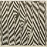 Bridget Riley - Poster Poem Ascending, 1960s screen print published by Alecto Editions 1967, mounte