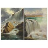 Joseph Loxton Rawbone - Rock of Ages, American Fall and Terrapin Point, Horseshoe, Fall Niagara,