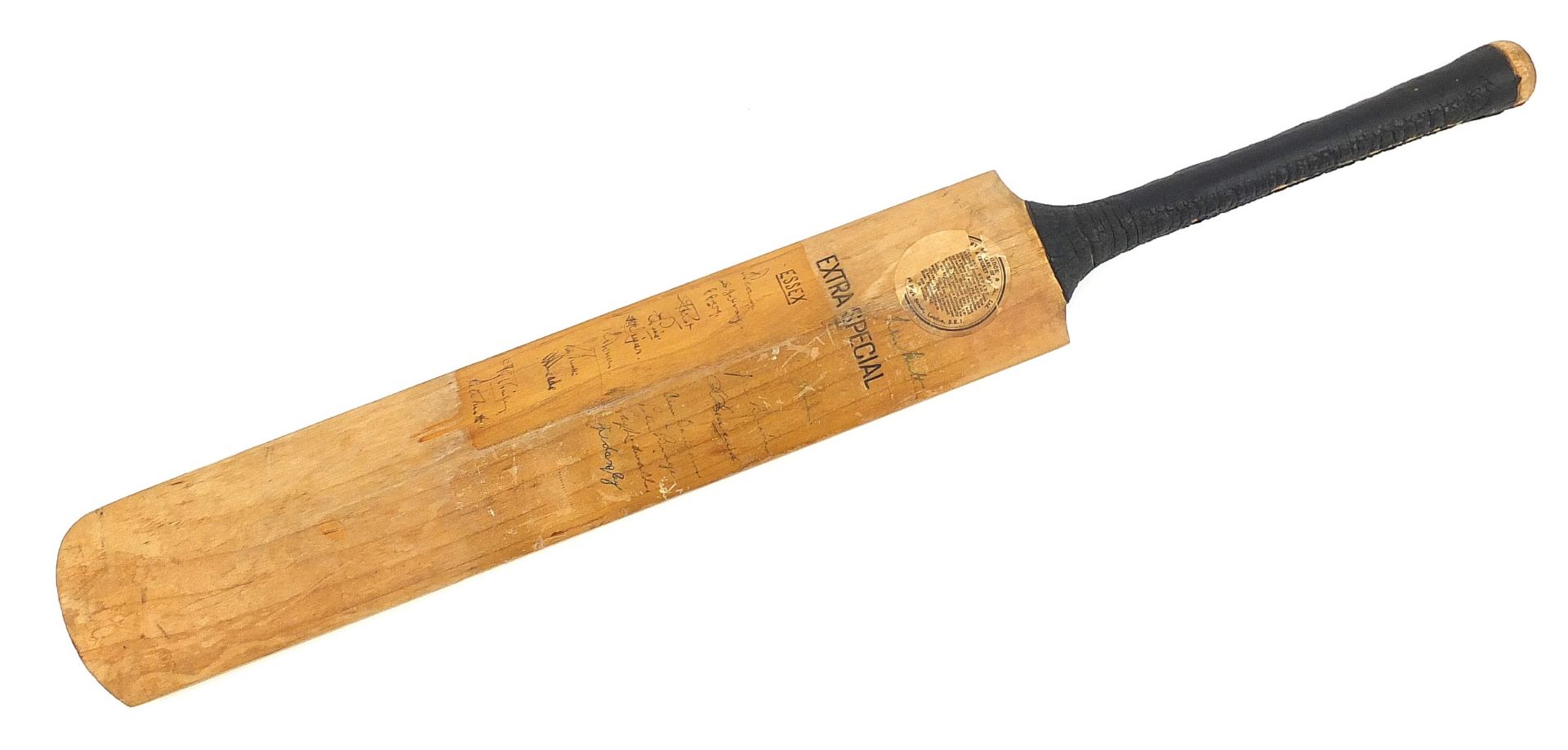 Stuart Surridge & Co Rapid Driver Perfect full size cricket bat with Australia and Essex - Image 2 of 7