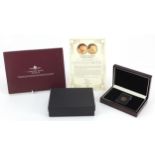 Elizabeth II 2020 gold sovereign commemorating Sir Winston Churchill with fitted case and