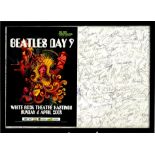 The Beatles day nine signed White Rock Theatre Hastings programme, Sunday 6th April 2008, framed,