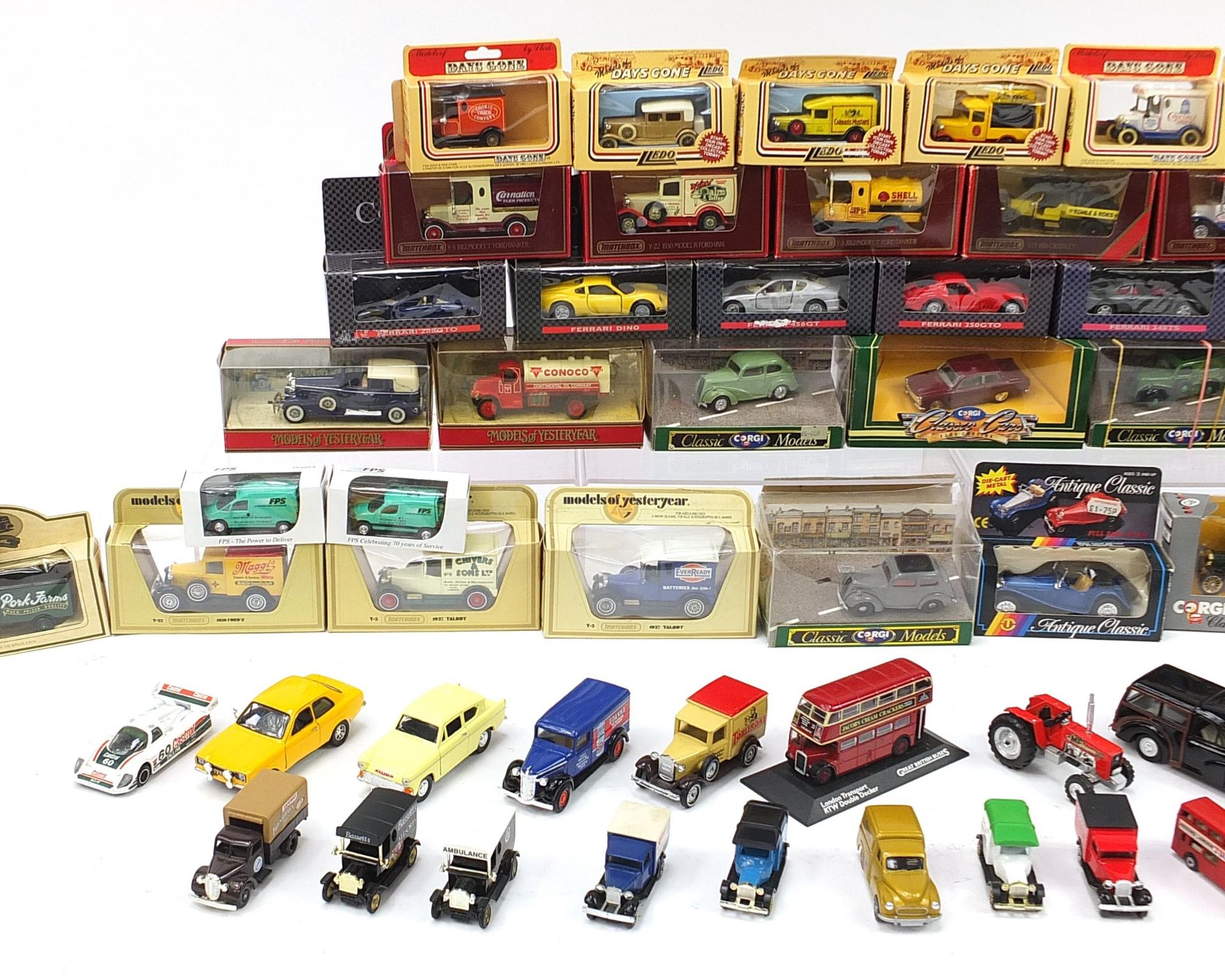 Large collection of diecast collector's vehicles with boxes including Days Gone by Lledo and - Image 3 of 5