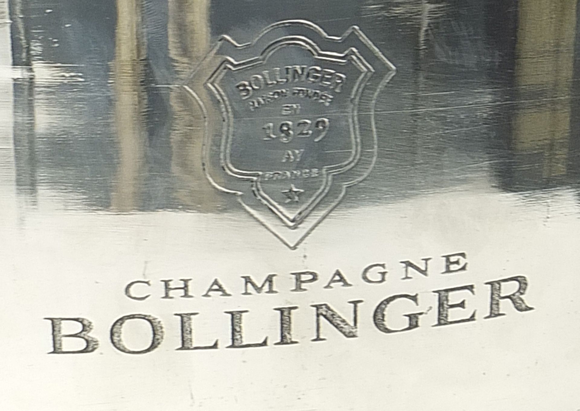 Bollinger Champagne floor standing four bottle ice bucket, 83cm high - Image 2 of 3
