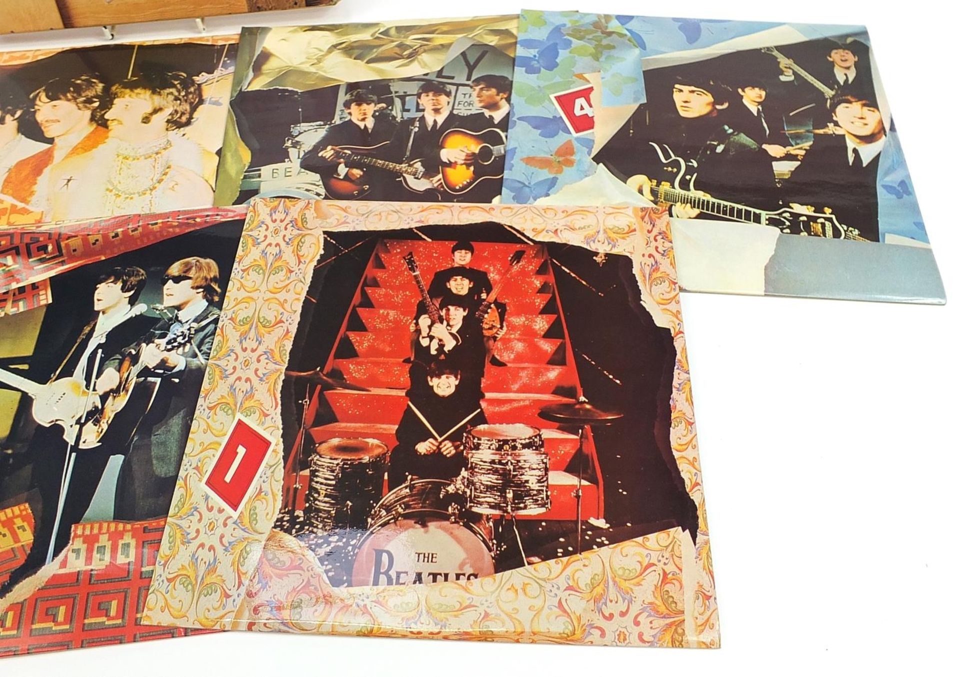 The Beatles vinyl LP record box set - Image 3 of 3