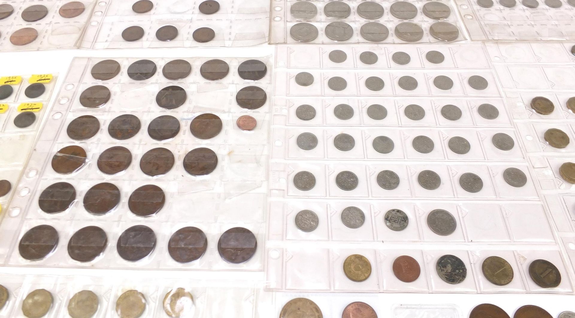 Antique and later British and world coinage including pennies and half crowns - Image 16 of 17