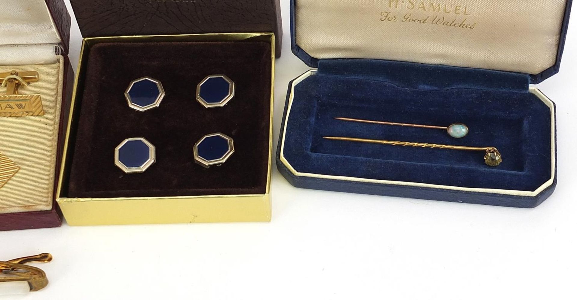 Collection of vintage and later cufflinks and studs - Image 4 of 4