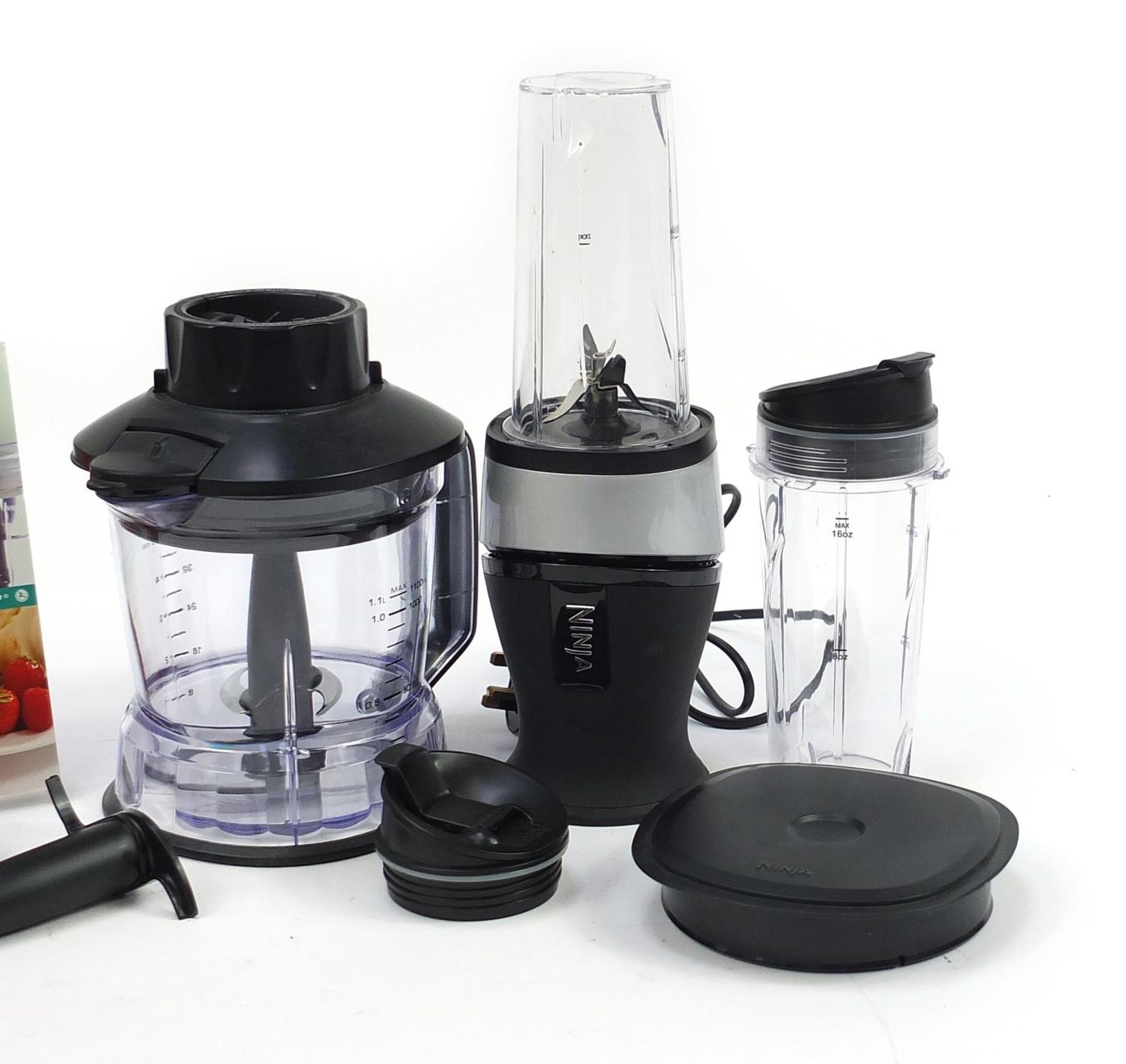 Nutri Ninja Master Prep Professional food processor/smoothie blender with instructions, model - Image 3 of 4