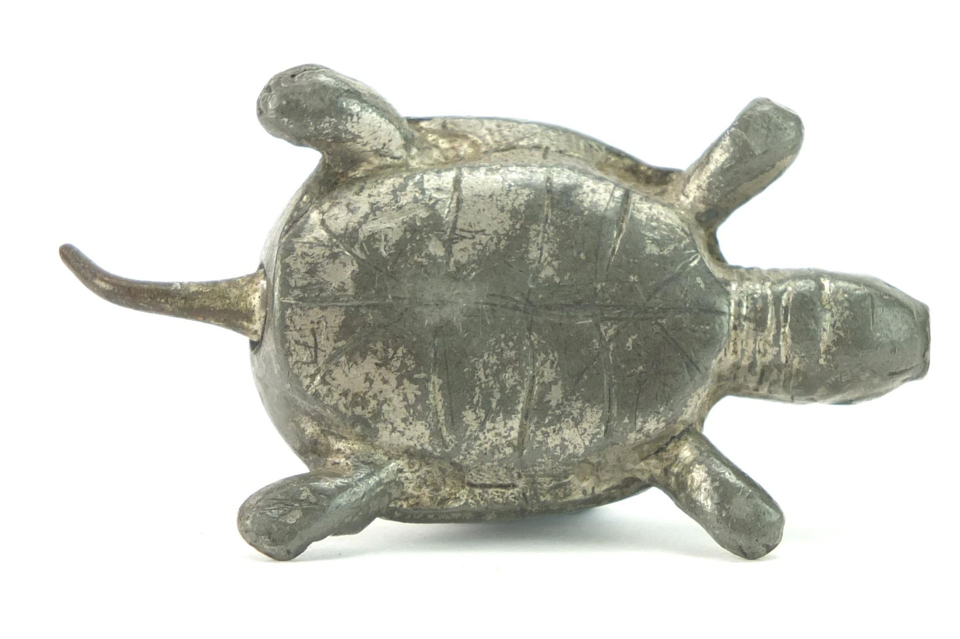 Novelty cast metal propelling pencil in the form of a tortoise, 5.5cm in length - Image 3 of 3