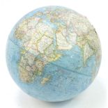 Large National Geographic globe, approximately 40cm in diameter