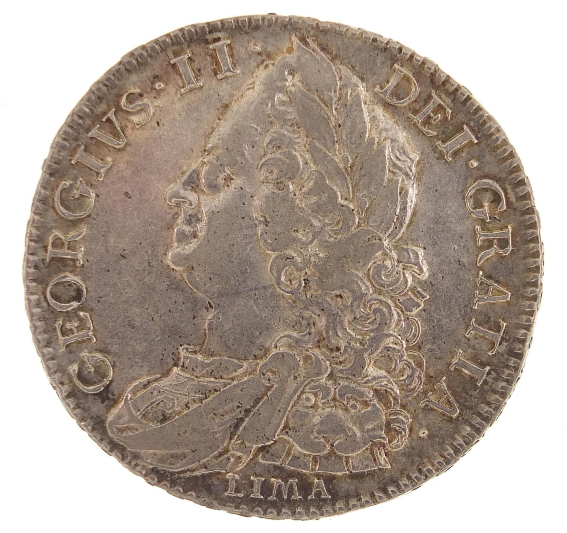 George II 1746 half crown - Image 2 of 2