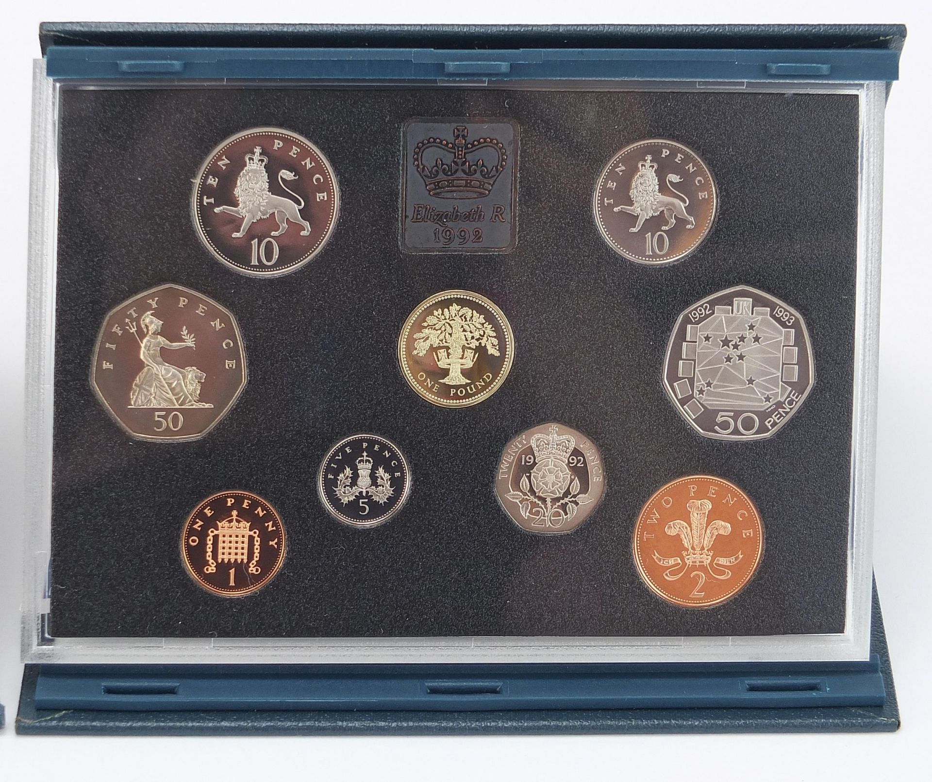 Three United Kingdom proof coin collections comprising 1990, 1991 and 1992 - Bild 6 aus 7