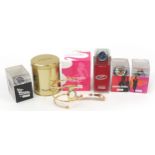Swatch, five 007 Swatch Collector's Club wristwatches with boxes and cases including 007 40th