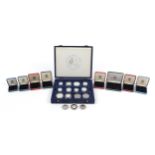 Collection of British coinage, some silver proof and silver including 1889 crown, 1995 World War