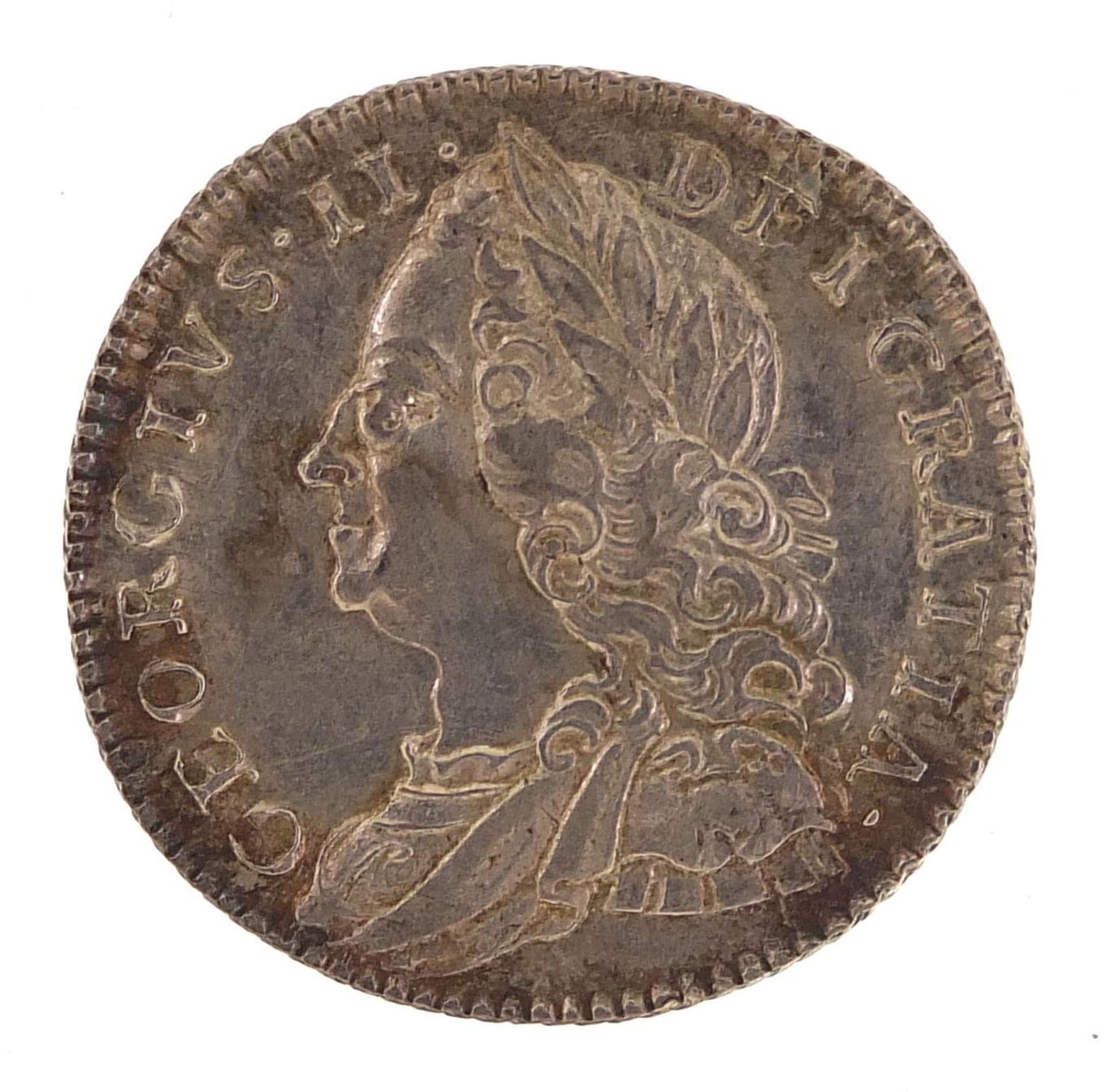 George II 1758 sixpence - Image 2 of 2