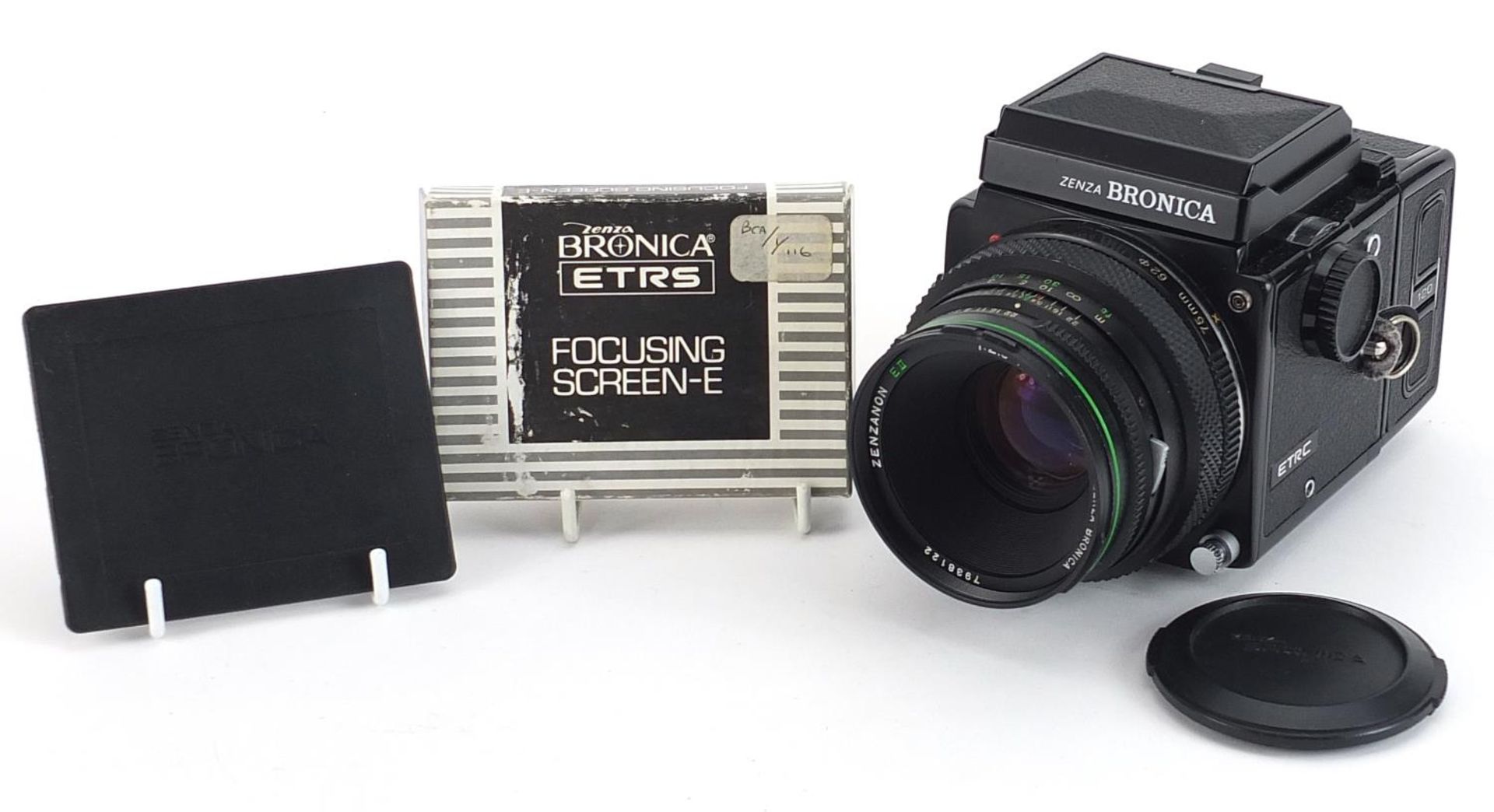 Zenza Bronica ETRC film camera with 75mm lens