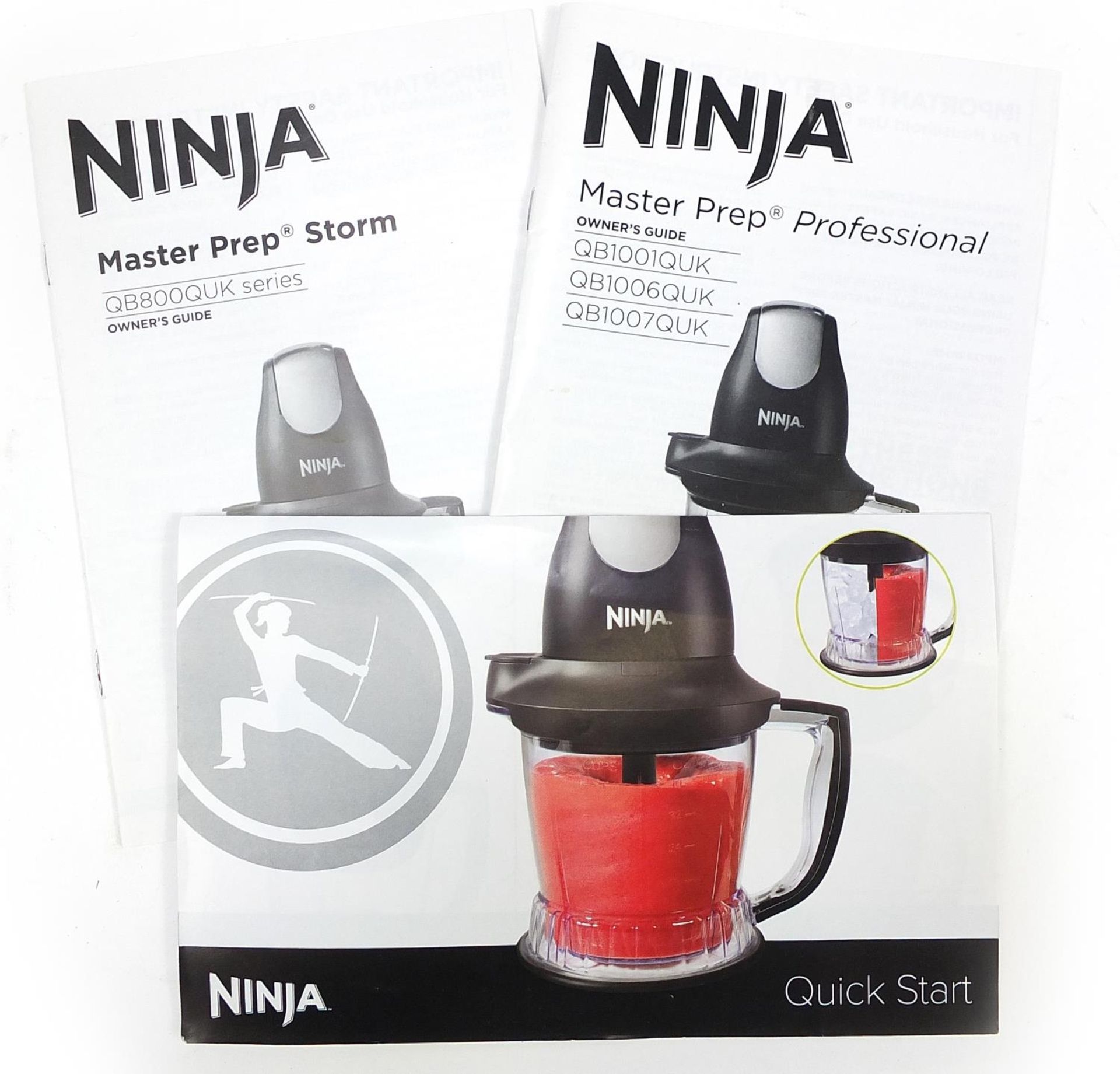 Nutri Ninja Master Prep Professional food processor/smoothie blender with instructions, model - Image 4 of 4