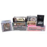 Six diecast vehicles with boxes and The Lord of the Rings The Two Towers Gollum DVD gift set