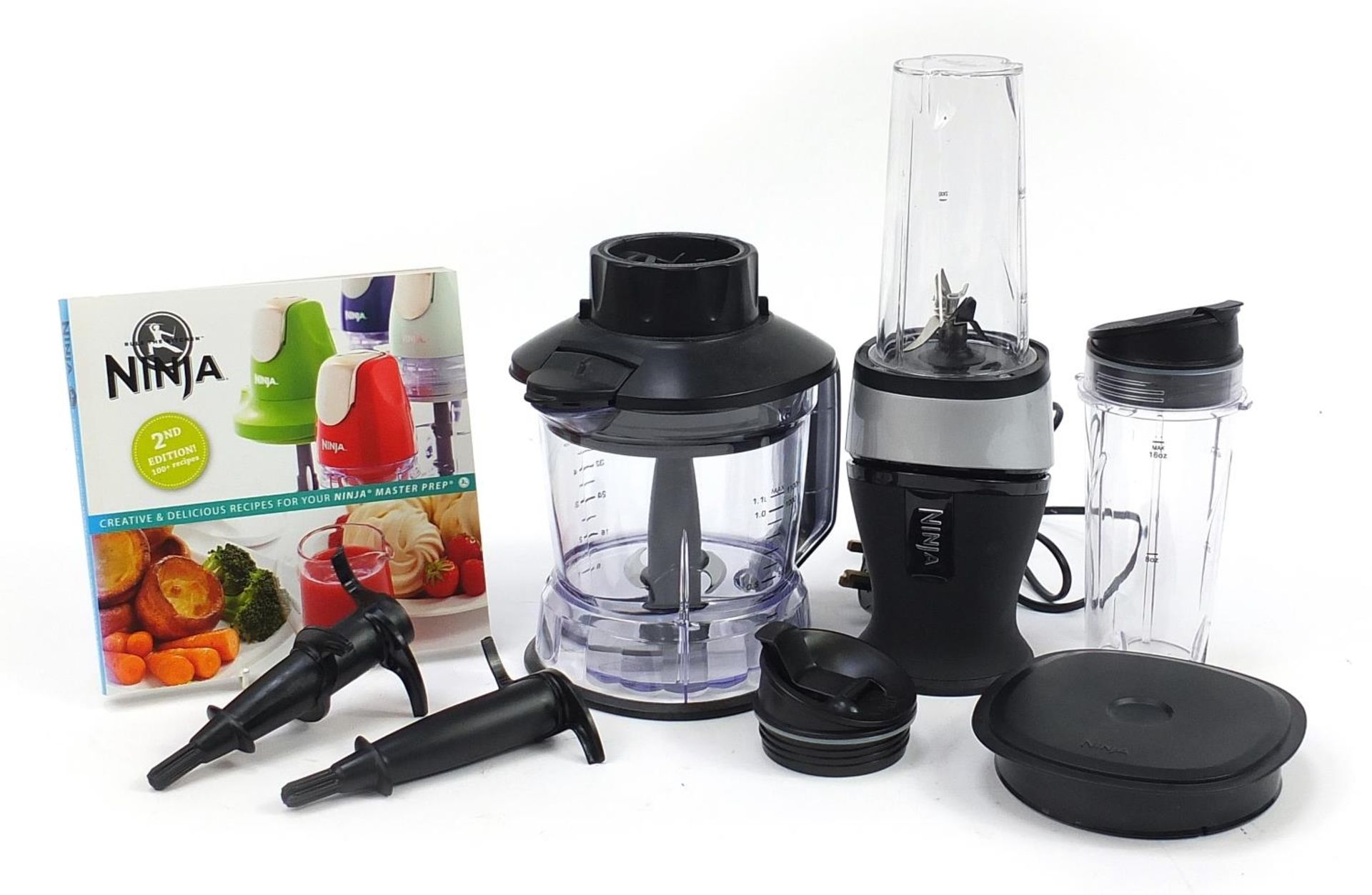 Nutri Ninja Master Prep Professional food processor/smoothie blender with instructions, model
