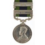 British military George V India General Service medal with Afghanistan N.W.F. 1919 and North West