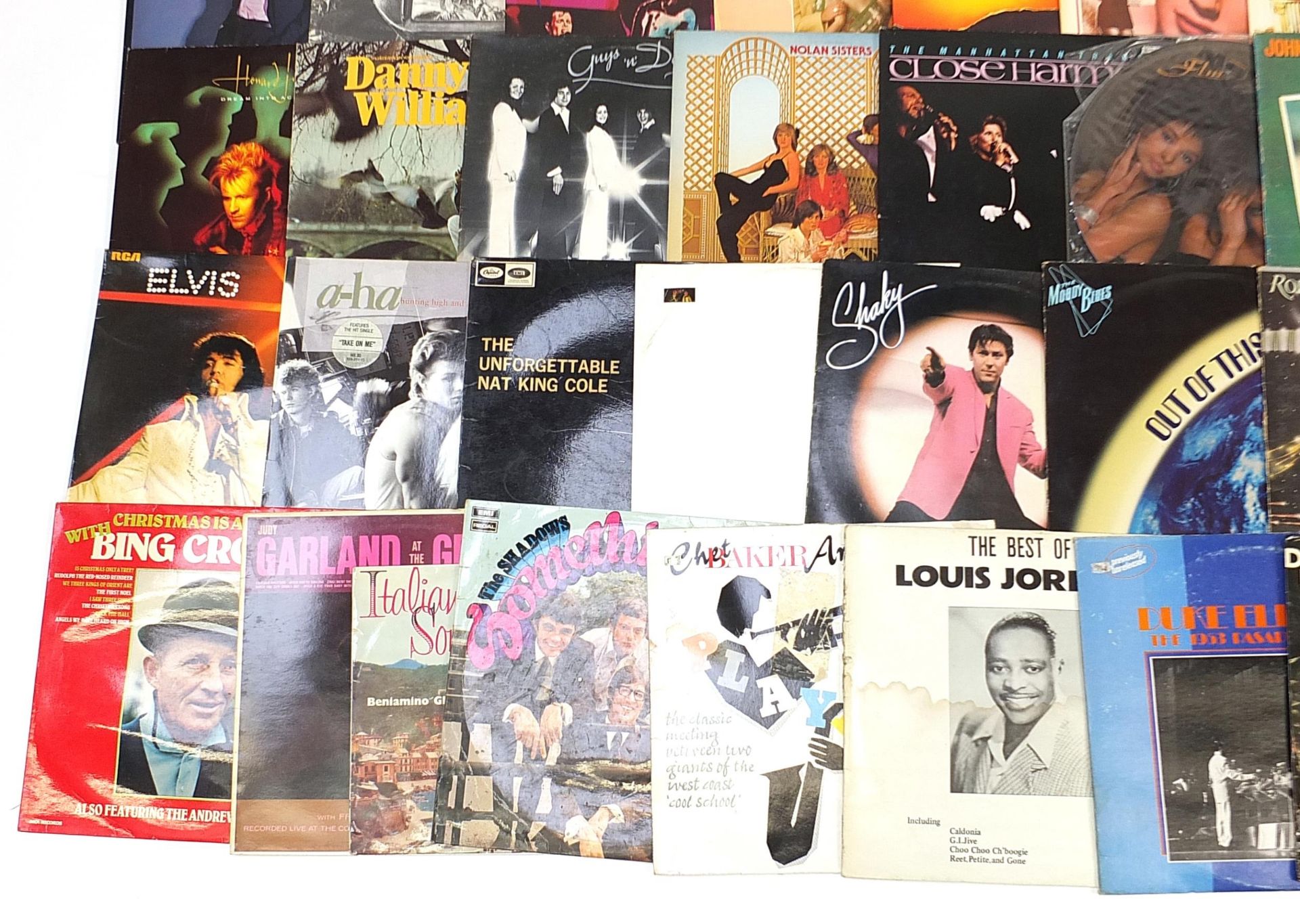 Vinyl LP records including Vivaldi, Rod Stewart, The Shadows, Roy Castle and Elvis Presley - Image 4 of 5
