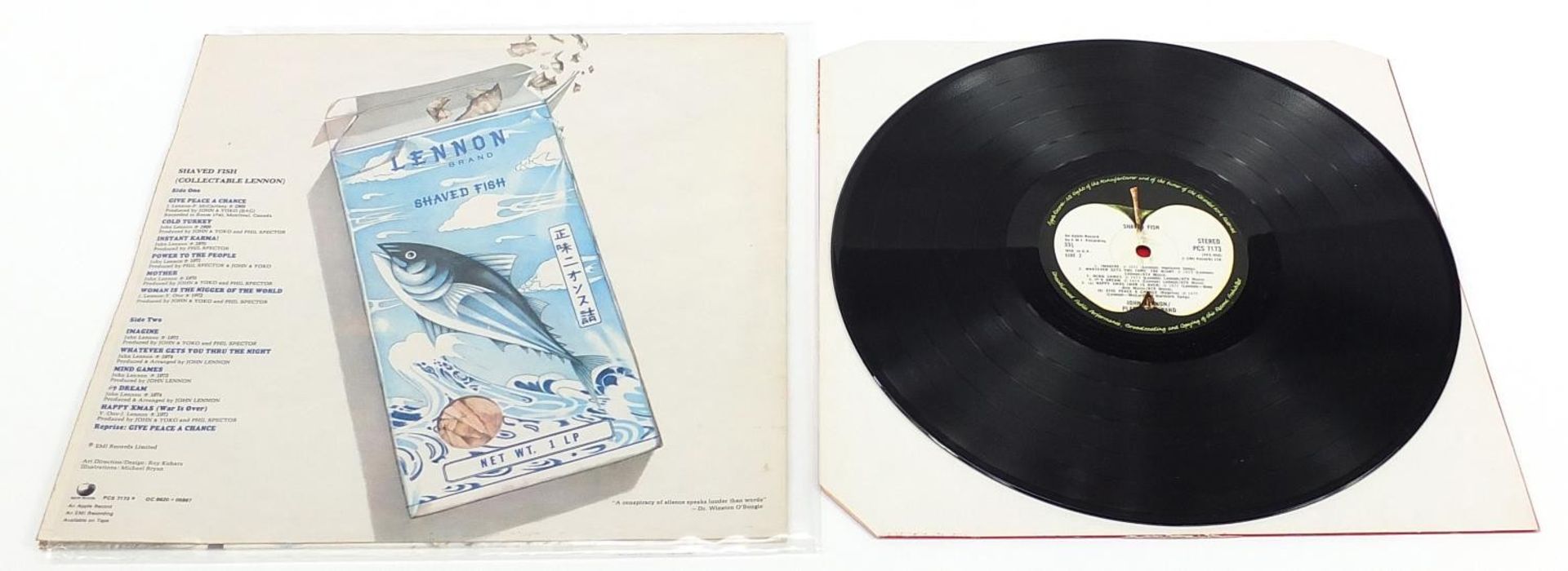 The Beatles, John Lennon & Yoko Ono vinyl LP records including Walls and Bridges with poster, - Image 7 of 41