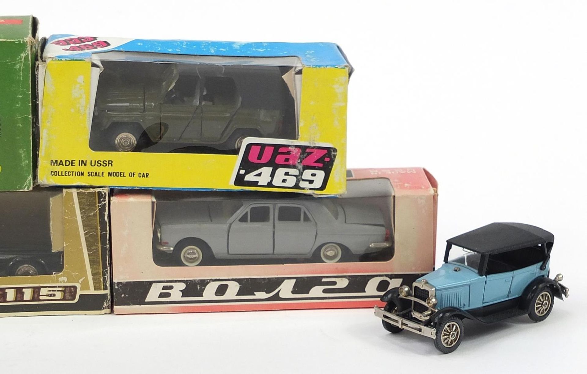 Russian diecast vehicles, most with boxes including a Volga - Image 3 of 3