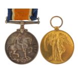 British military World War I pair awarded to 58230PTE.F.G.SMITH.DEVON.R.