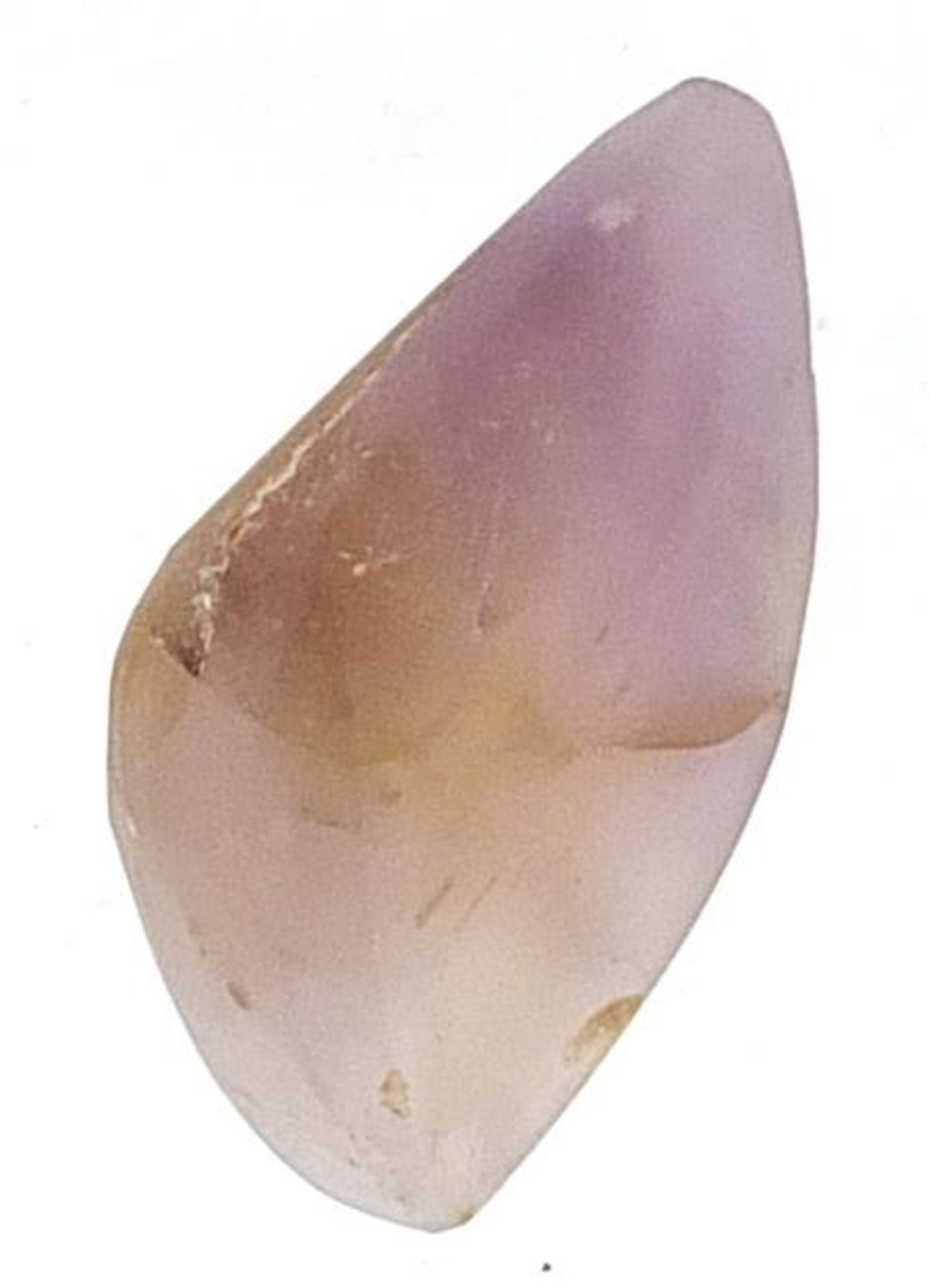 Fancy cut amethyst gemstone with certificate, approximately 57.200 carat - Image 2 of 3
