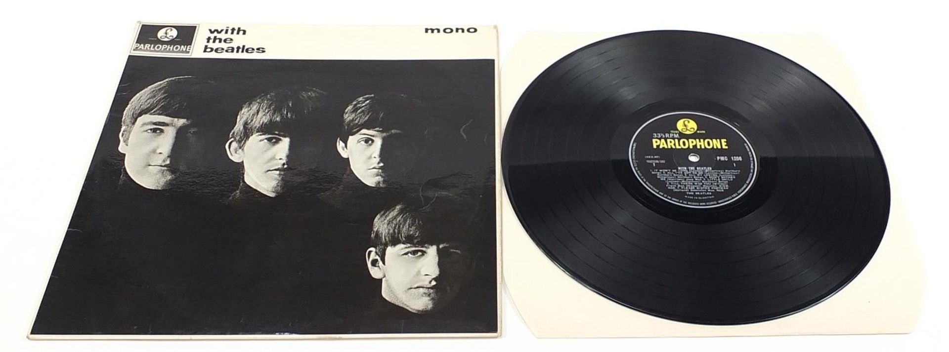 Five With the Beatles vinyl LP records by The Beatles, each mono PMC1206 - Image 4 of 11