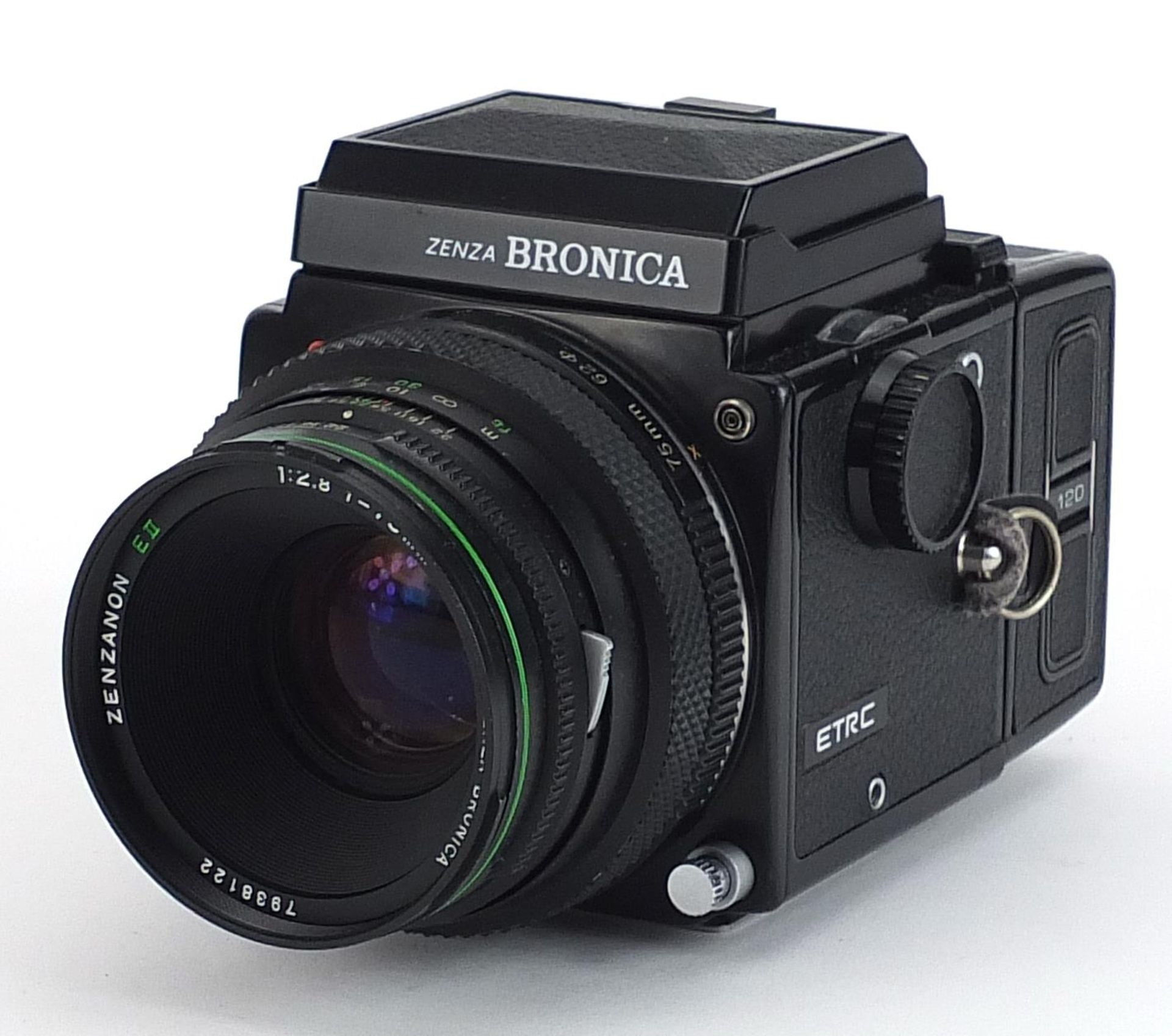 Zenza Bronica ETRC film camera with 75mm lens - Bild 2 aus 4