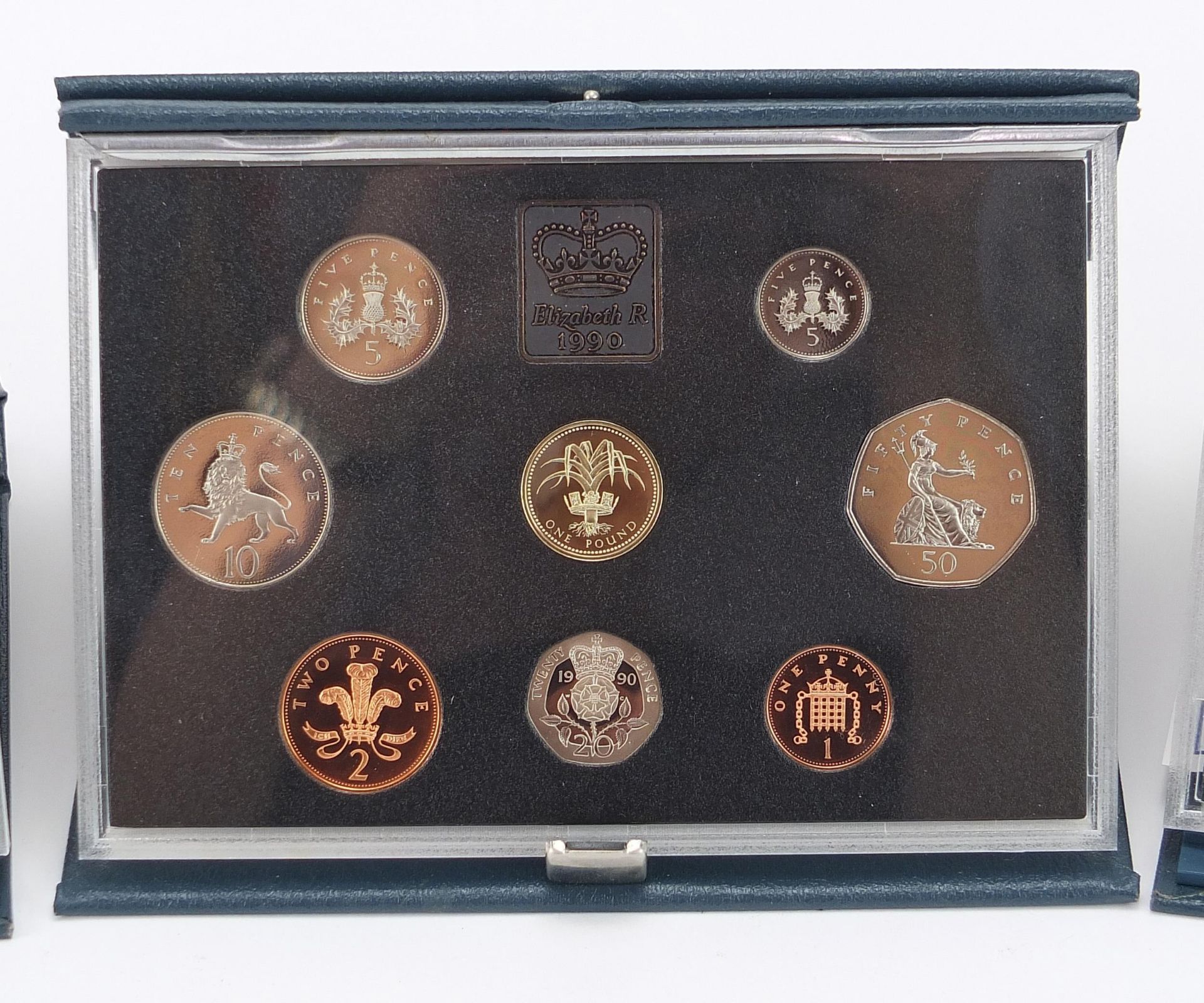 Three United Kingdom proof coin collections comprising 1990, 1991 and 1992 - Bild 4 aus 7