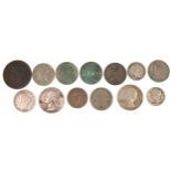 19th century and later American coinage including 1848 one cent and 1863 one cent