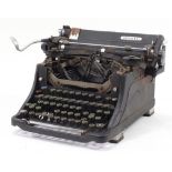 Vintage Olivetti typewriter, 41cm wide