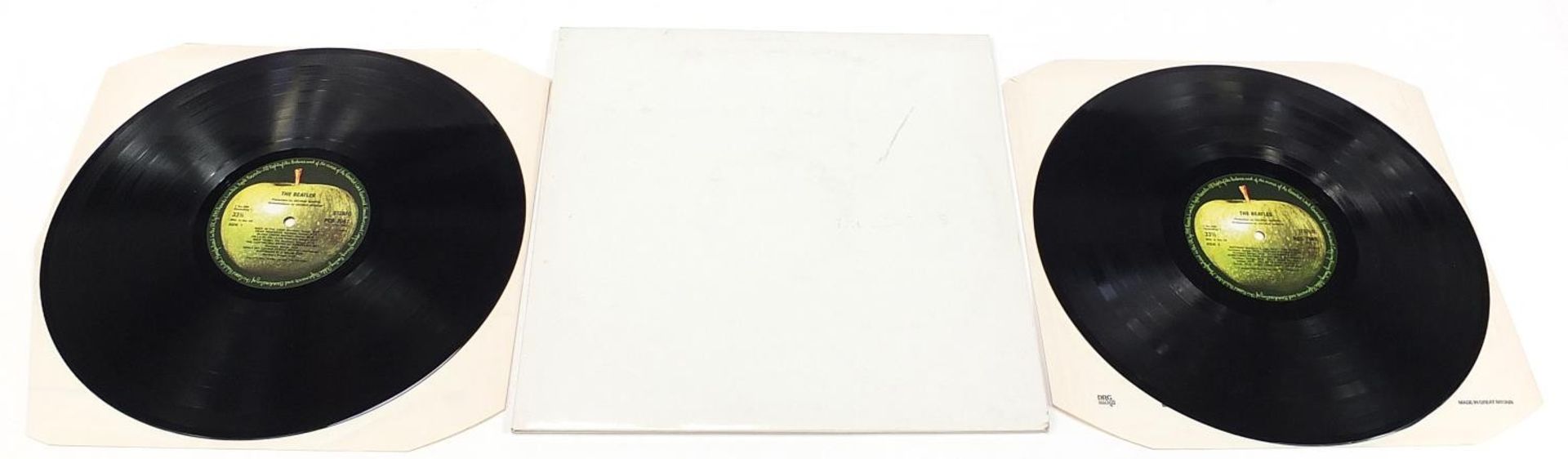 Four White Album vinyl LP records by The Beatles with posters and photographs comprising numbers - Image 10 of 17