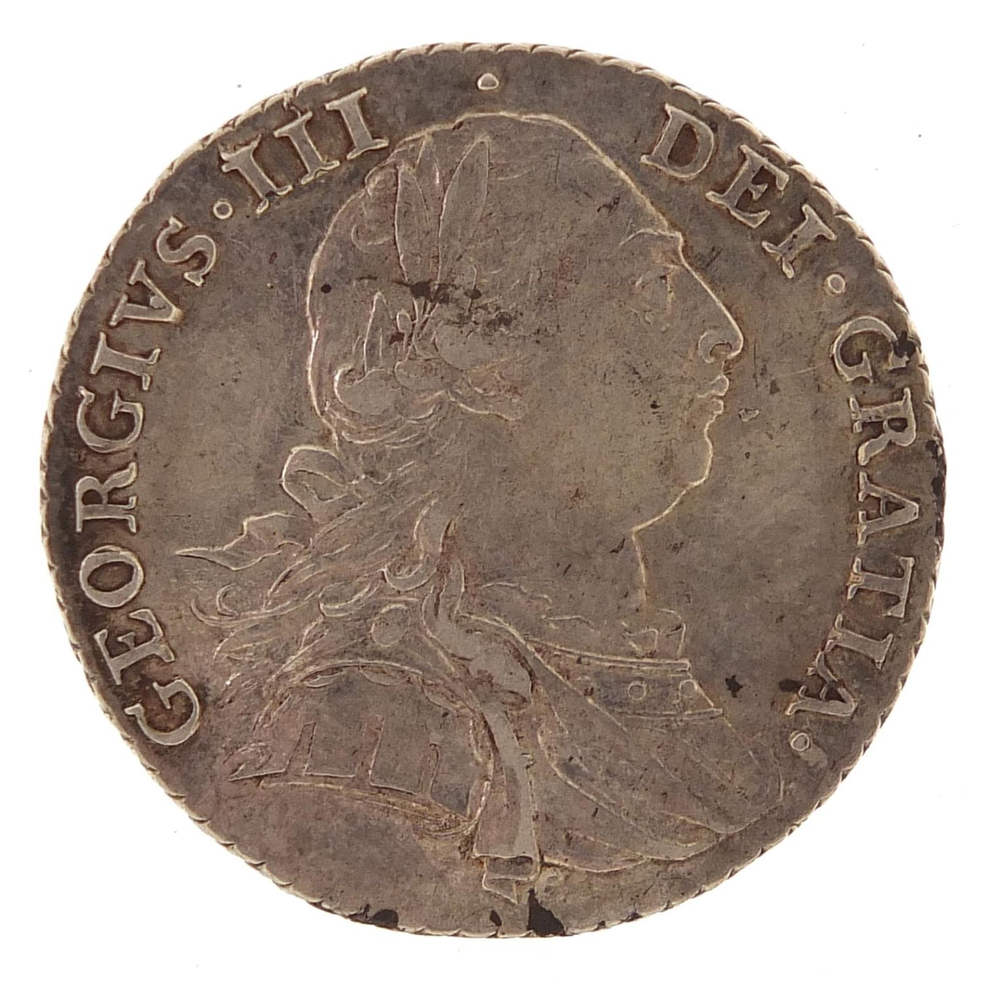 George III 1787 shilling - Image 2 of 2