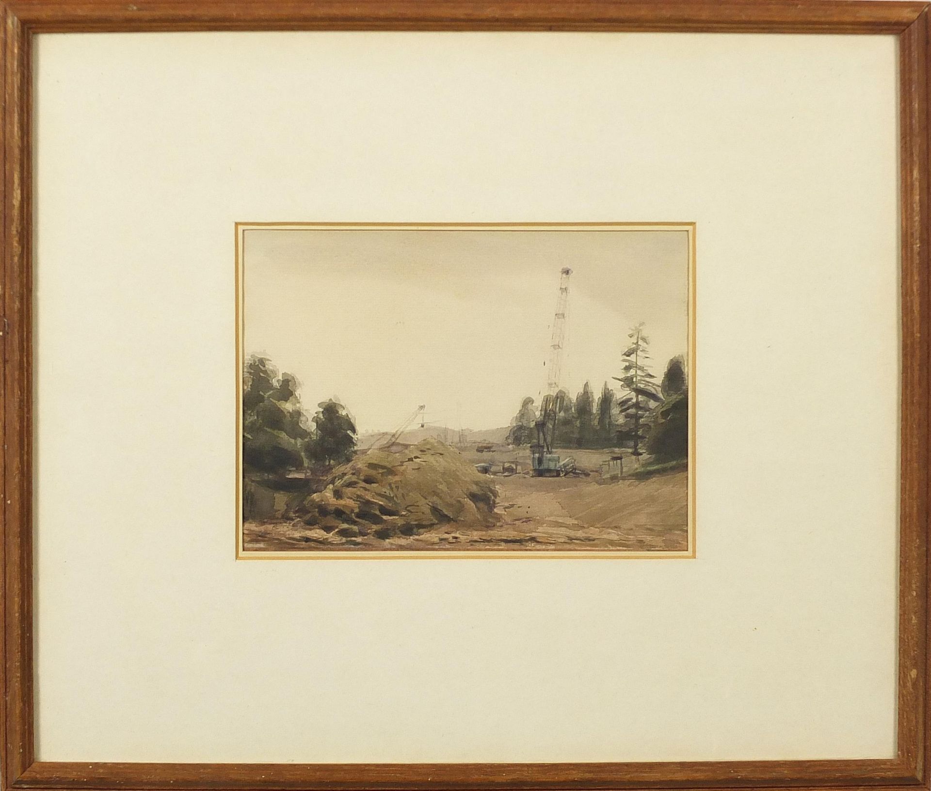 John Coverdale Newberry - Balliol College, Oxford and Road Building at Hinksley Hill, Oxford, pair - Image 3 of 9