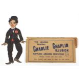 The Amazing Dancing Charlie Chaplin Illusion dancing figure with box, 35.5cm wide