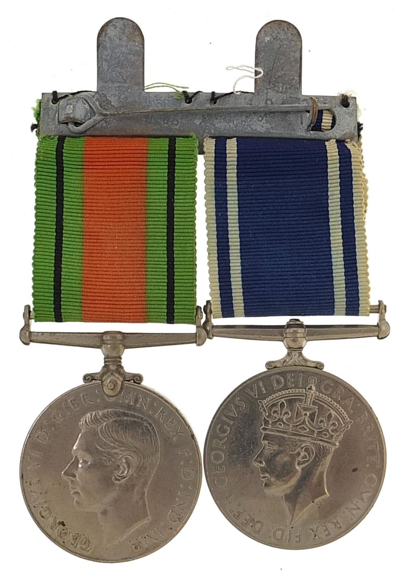 British military World War II Police two medal group including Exemplary Police Service medal - Image 3 of 4