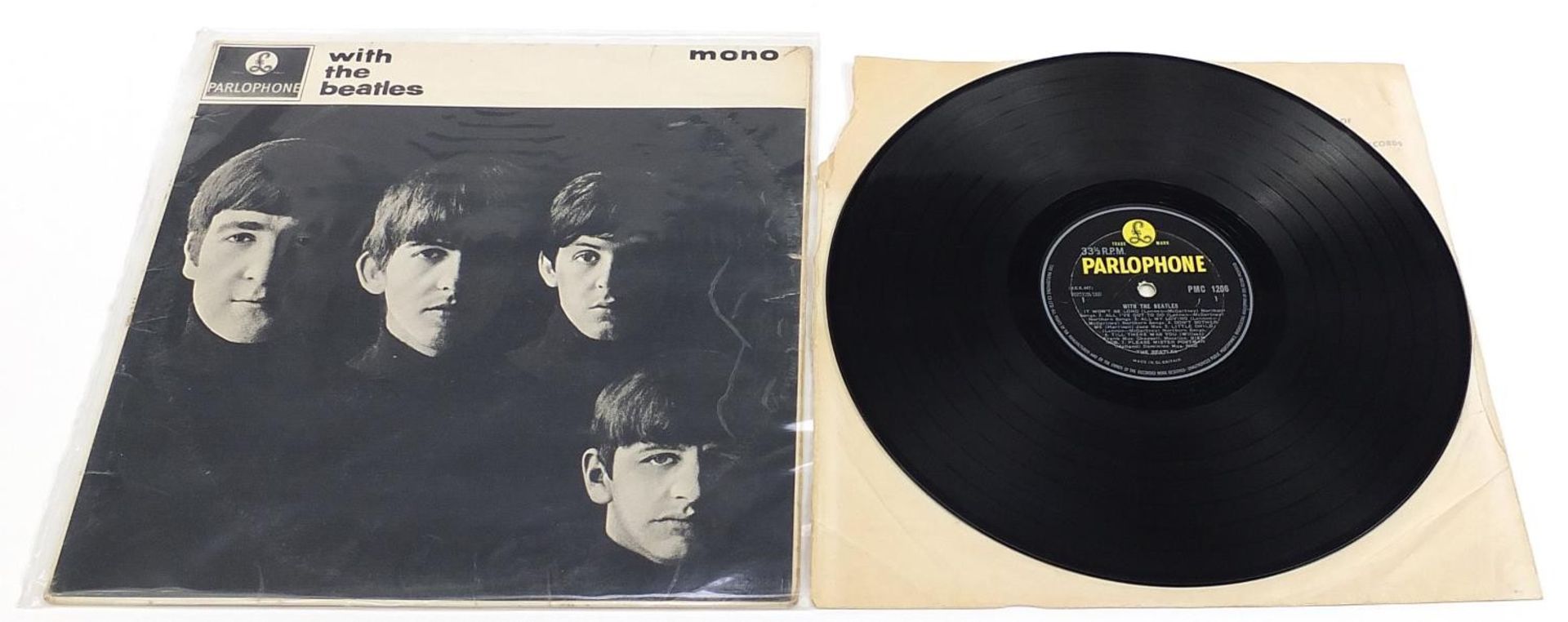 Five With the Beatles vinyl LP records by The Beatles, each mono PMC1206 - Image 10 of 11